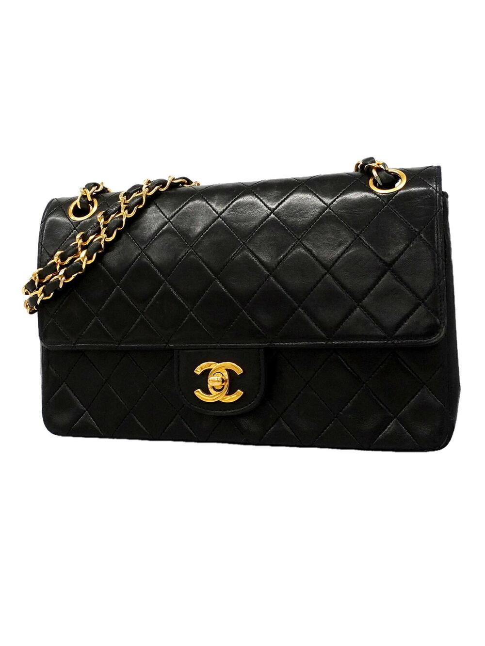 Chanel Vintage Classic Double Flap Bag #312304C49B